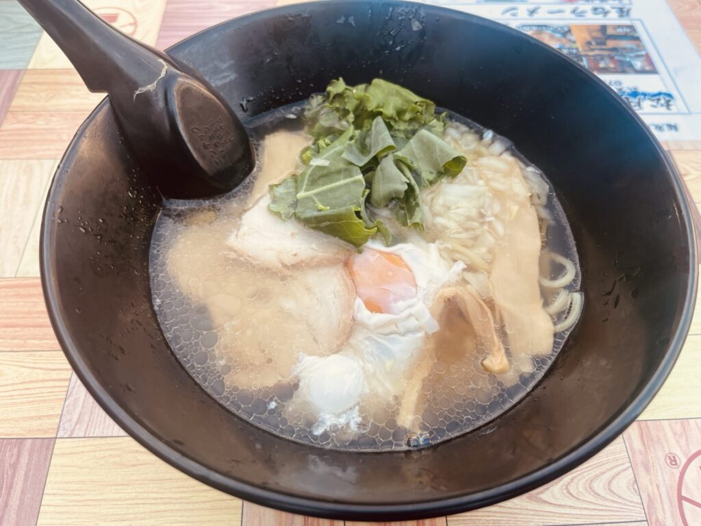 屋台ラーメン松月　月見中華そば①