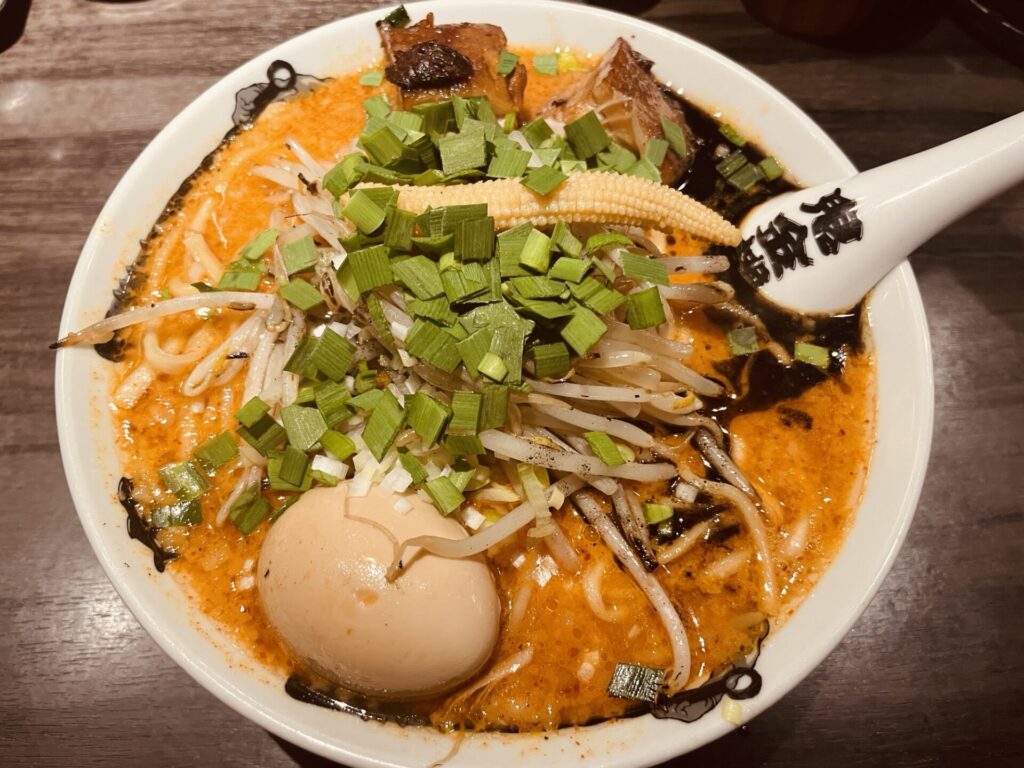 神田　鬼金棒　特性カラシビ味噌らー麺①