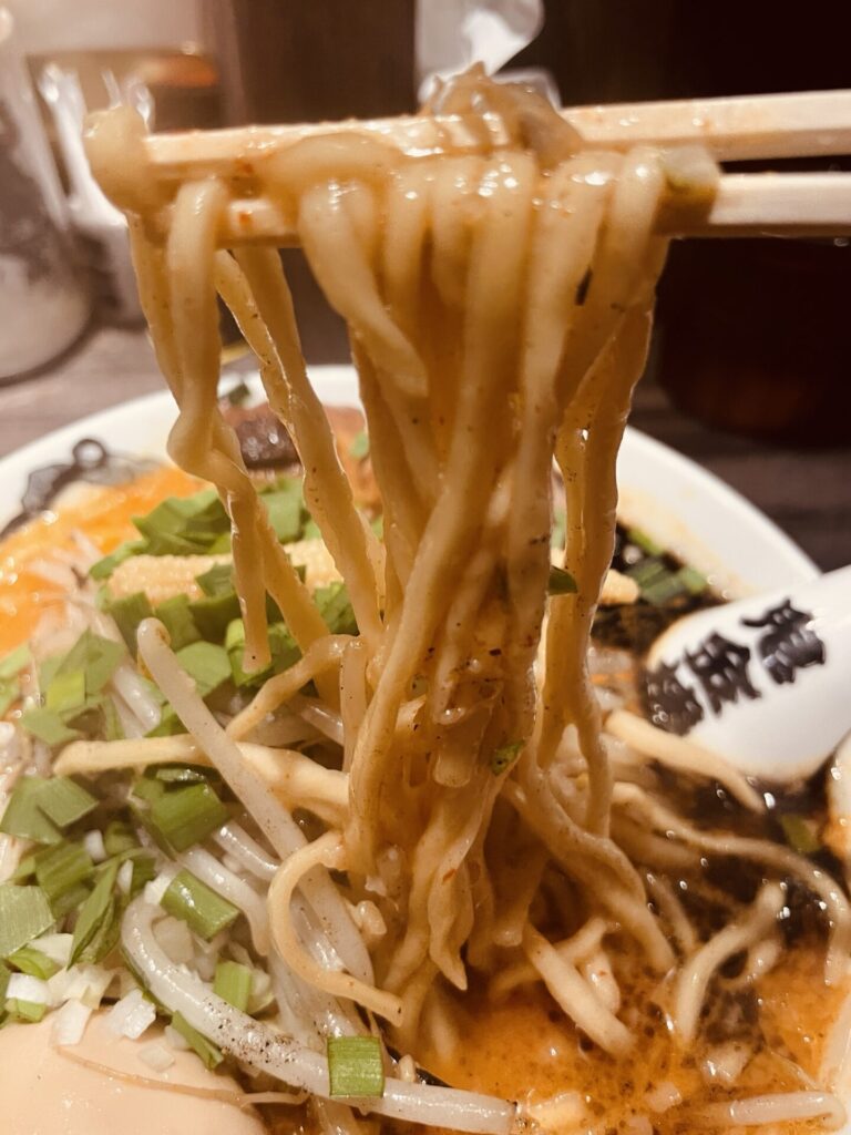 神田　鬼金棒　特性カラシビ味噌らー麺②