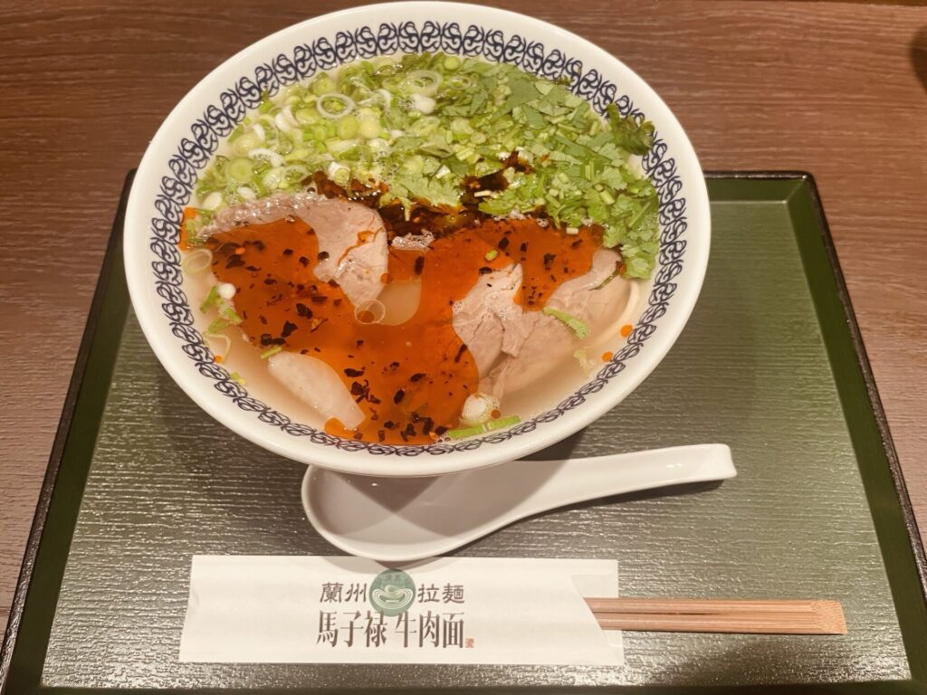 神保町 馬子禄 牛肉面 蘭州牛肉面①