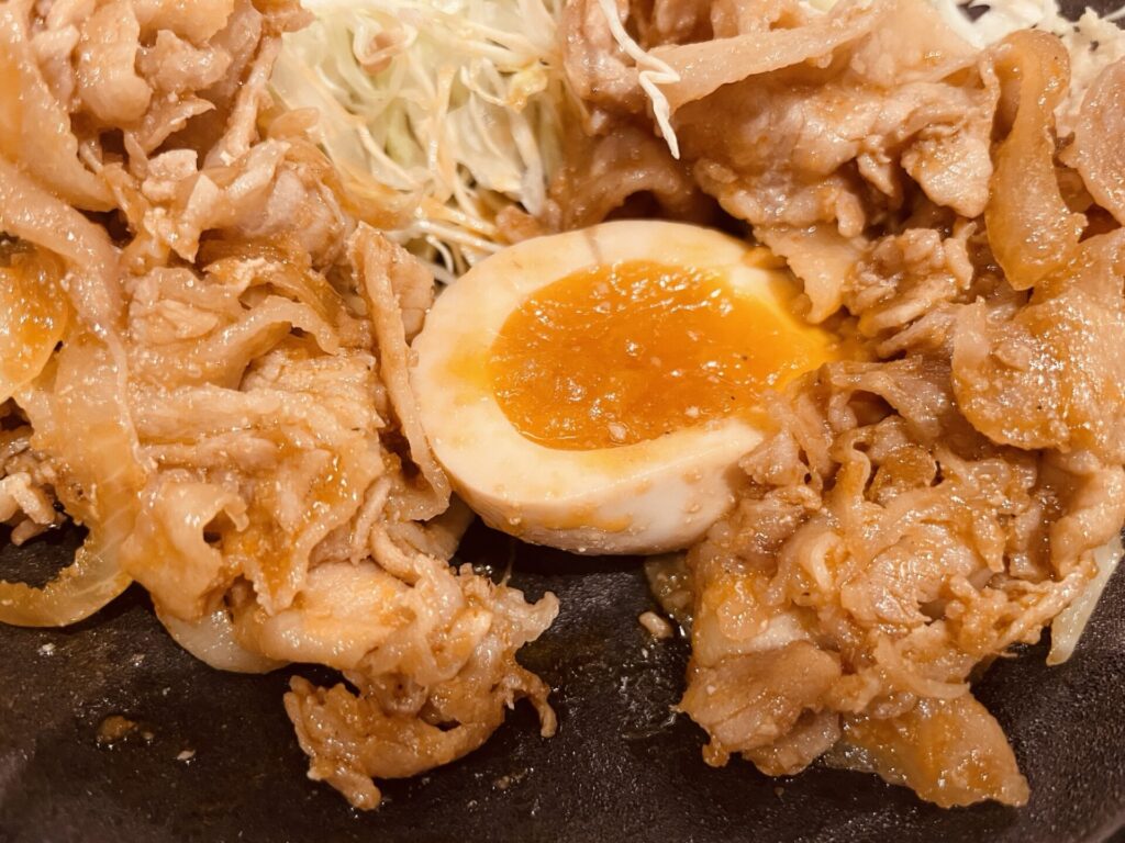 池袋　生姜焼き定食専門店 元気が出る食堂　元気が出る生姜焼き定食④
