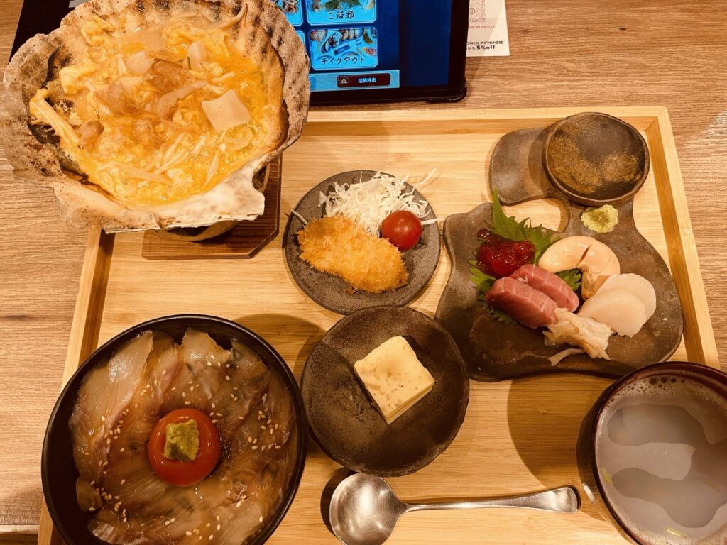 青森 青森食堂 青森づくし御膳①