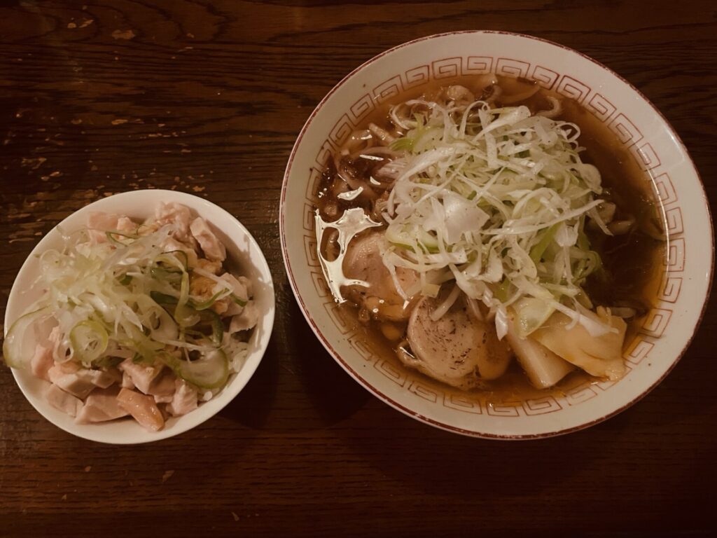 Noodle Shop ヨカ ねぎラーメン(醤油)①