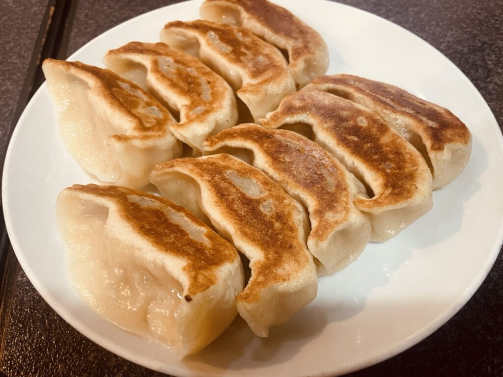 天鴻餃子房 黒豚餃子定食②